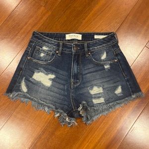 Pacsun distressed shorts